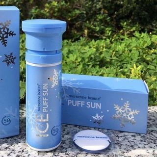 Xịt chống nắng Ice Puff Sun Mersenne Beaute pha lê tuyết