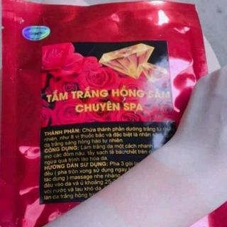 Tắm trắng hồng sâm