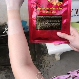 Tắm trắng hồng sâm