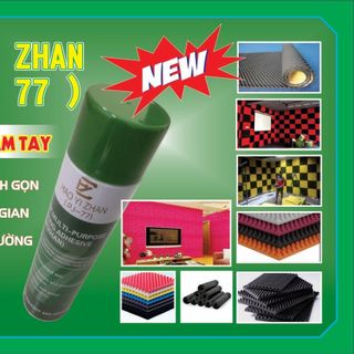 Keo Xịt Đa Năng Dán Mút Xốp Giấy Dán Tường PJ77