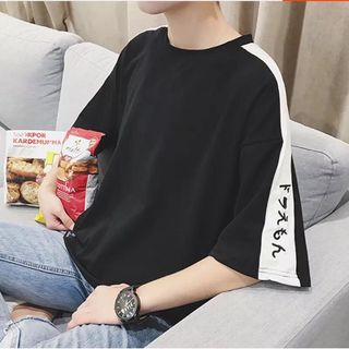 Áo Thun Unisex tay lỡ form rộng