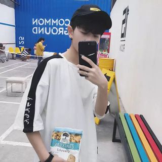Áo Thun Unisex tay lỡ form rộng