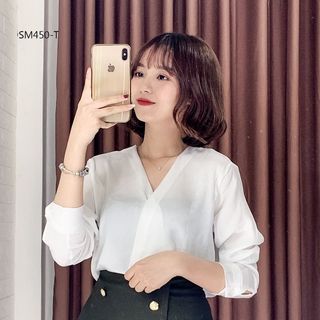 SƠ MI CÁCH ĐIỆU CỔ V