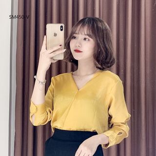 SƠ MI CÁCH ĐIỆU CỔ V