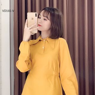 ĐẦM SƠ MI NHÚN EO