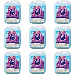 NƯỚC XẢ VEL HƯƠNG BIỂN XANH - can 18L