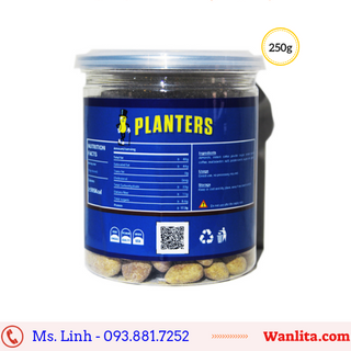 Nhân hạnh nhân Mỹ tẩm vị cà phê tách vỏ 250g/hũ