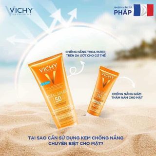 KEM CHỐNG NẮNG VICHY SPF 50