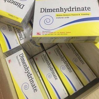 Thuốc chống say xe thần thánh Thái Lan Dimenhydrinate