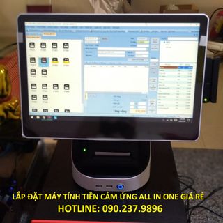 Máy tính tiền All In One cho quán cafe giá rẻ tại Vĩnh Long