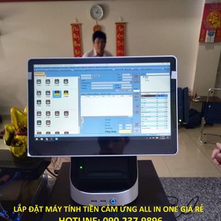 Máy tính tiền All In One cho quán cafe giá rẻ tại Vĩnh Long