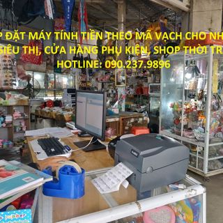 Bán máy tính tiền trọn bộ cho quần áo tại Vĩnh Long