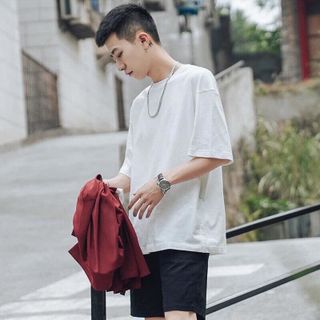 Aó thun trơn nam