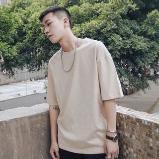Aó thun trơn nam
