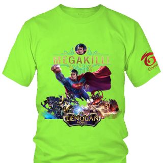 Áo Thun Liên Quân Mobile 3D Tướng Superman 7 Màu
