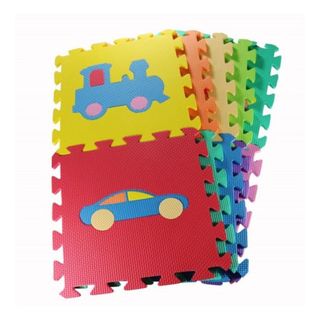 Thảm Ghép EVA Set 10 Tấm Thảm Xốp Cho Bé - Sky Baby Mat Hàn Quốc Made in Vietnam - Đã được TÜV Rheinland kiểm định 2019