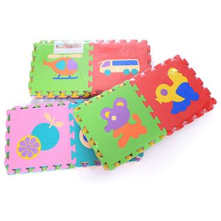 Thảm Ghép EVA Set 10 Tấm Thảm Xốp Cho Bé - Sky Baby Mat Hàn Quốc Made in Vietnam - Đã được TÜV Rheinland kiểm định 2019