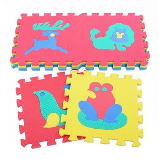 Thảm Ghép EVA Set 10 Tấm Thảm Xốp Cho Bé - Sky Baby Mat Hàn Quốc Made in Vietnam - Đã được TÜV Rheinland kiểm định 2019