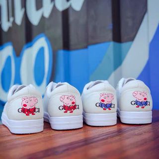 Giày ba ta in hình lợn Cute