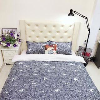 Chăn ga gối cotton Demi 100 cotton