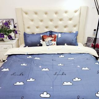 Chăn ga gối cotton Demi 100 cotton