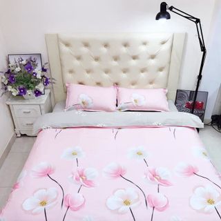 Chăn ga gối cotton Demi 100 cotton