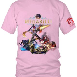 Áo Thun Liên Quân Mobile 3D Tướng Violet Skin Nữ Đặc Cảnh 7 Màu