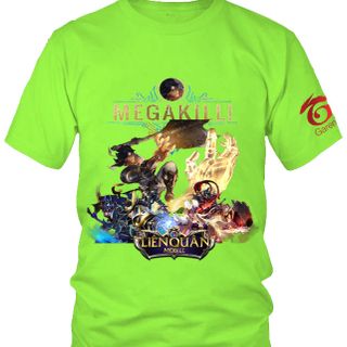 Áo Thun Liên Quân Mobile 3D Tướng Wiro 7 Màu
