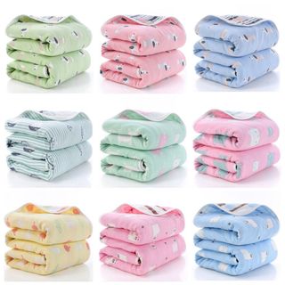 KHĂN XÔ 6 LỚP 100 COTTON - CỰC ĐẸP