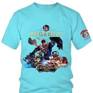 Áo Thun Liên Quân Mobile 3D Tướng Superman Skin Chúa Tể Công Lý 7 Màu