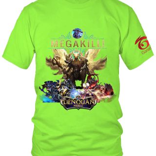 Áo Thun Liên Quân Mobile 3D Tướng Xeniel Skin Kim Sí Điểu 7 Màu