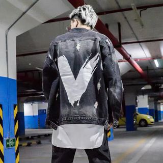 Áo jean nam unisex