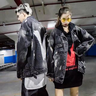 Áo jean nam unisex