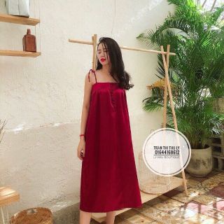 đầm fom rộng phi bóng