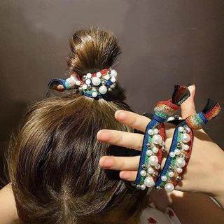 Dây buộc tóc ngọc trai
