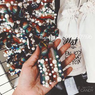 Dây buộc tóc ngọc trai