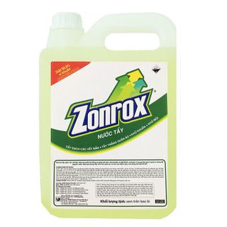 NƯỚC TẨY TRẮNG/ TẨY TOILET ZONROX HƯƠNG CHANH - can 5L giá sỉ