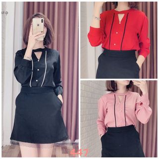 Sơ mi kiểu cách điệu 2019 siêu hot hottrend