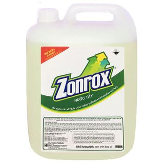 NƯỚC TẨY TRẮNG/ TẨY TOILET ZONROX - HƯƠNG CHANH can 18L giá sỉ