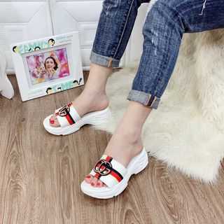 Dép quai ngang để thô