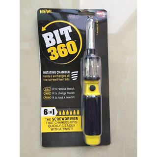 Bộ Tua Vít BIT Xoay 360 Độ 6 In 1