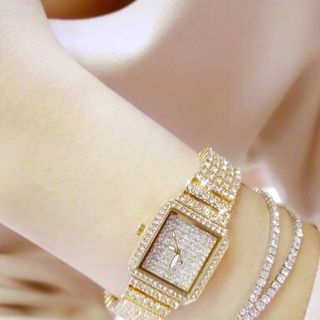 Đồng Hồ BS BEE SISTER Nữ Mặt Vuông MINI