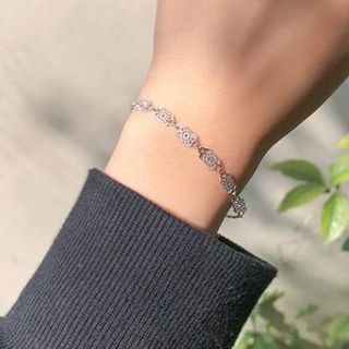 Lắc tay nhẫn dây chuyền bạc
