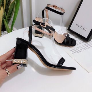Giày sandal gót đá