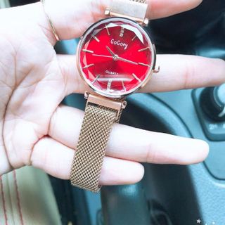 ĐỒNG HỒ NỮ GOGOEY DÂY NAM CHÂM KHÓA TỪ CHỐNG NƯỚC CHỐNG XƯỚC