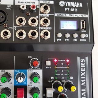 mixer yamaha f7 có bluetooth