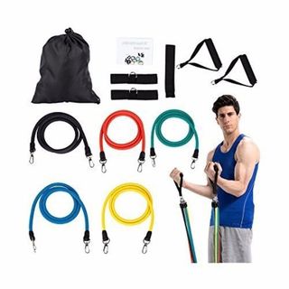 Bộ 5 Dây Kéo Kháng Lực Tập Gym DÂY NGŨ SẮC