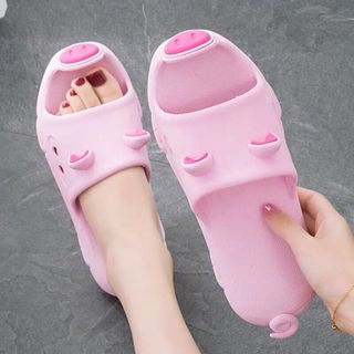 Dép nhựa tai thỏ cute