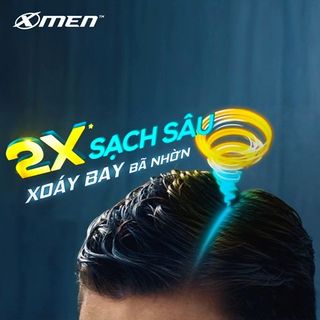 Dầu gội cho nam X-men Fire 650gr - Hương nước hoa