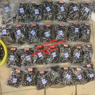 Ốc titanium GR5 phôi trắng ốc trụ 5 ly 6 ly bắt lốc máy bắt ốc kiếng CRG
